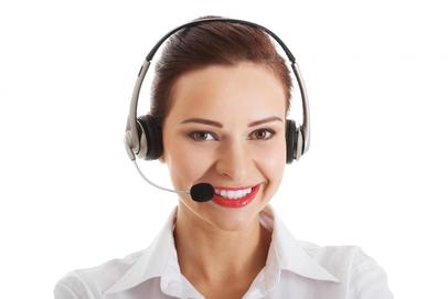 This is a picture of a customer support.